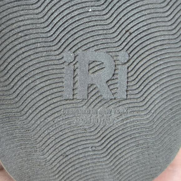 iRi Unisex Arom Nubuck Leather Lace-Up Boot in Green Size 42 NWOB Camel Vegan - Picture 6 of 7